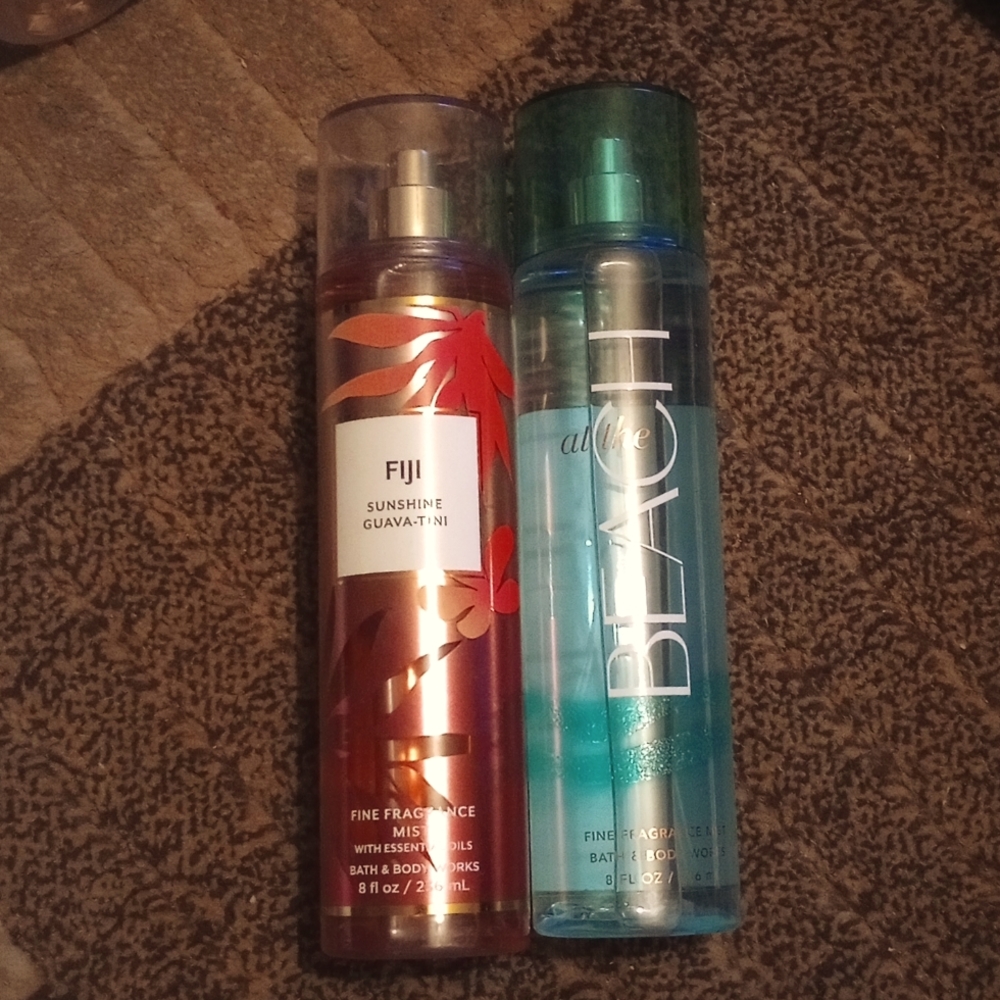 2 b&bw sprays Figi & Beach